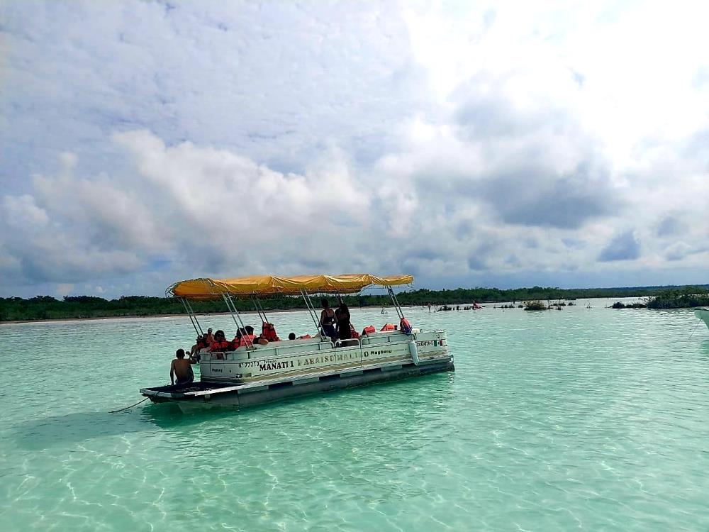 Bacalar Lagoon Tour by Airplane